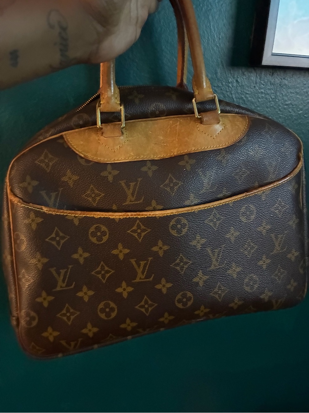 Louis Vuitton Brown Monogram Deauville